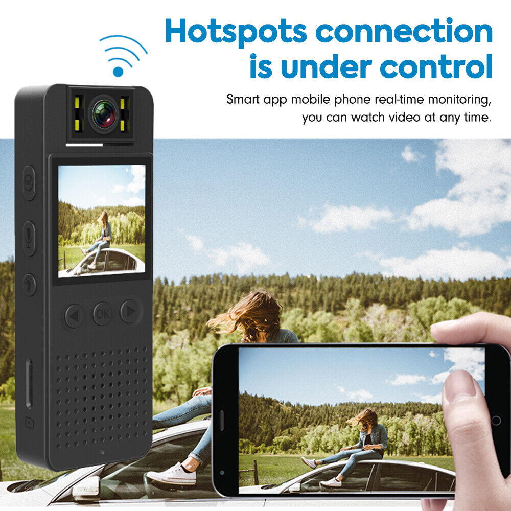 1080P Wifi HD Stable Riding Camera Wearable Video Recorder Comes With 64G SD Card 10