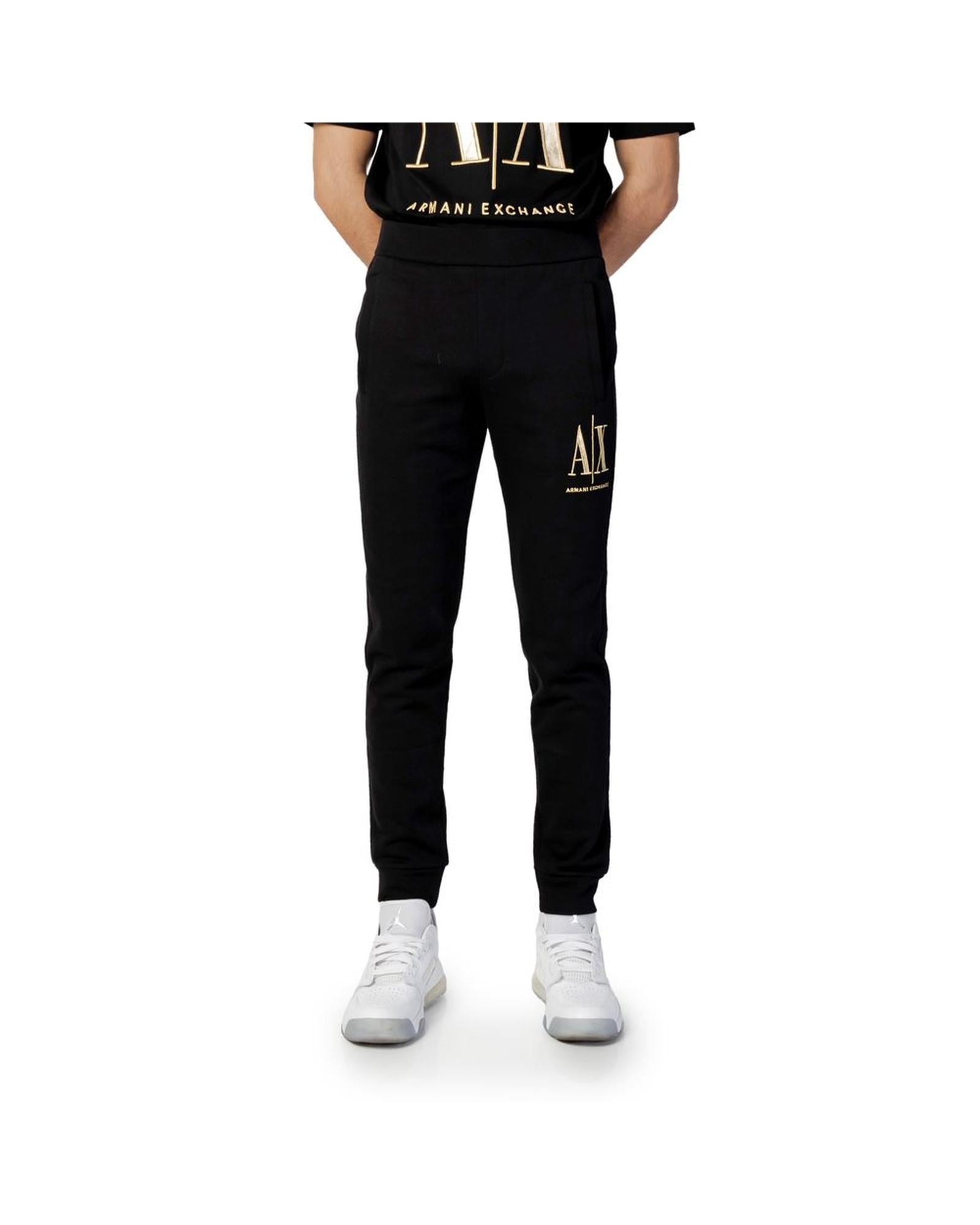 Armani Exchange Men's Black Cotton Jeans & Pant - 44 IT