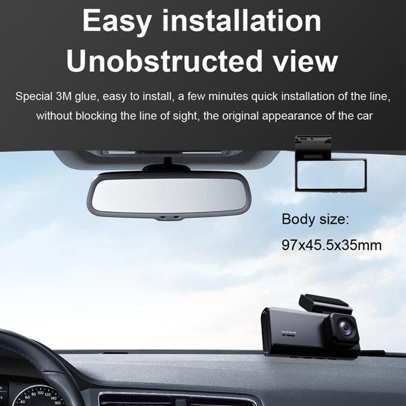 1080p Hd Night Vision Car Recorder with Wifi & Mobile App Support 11