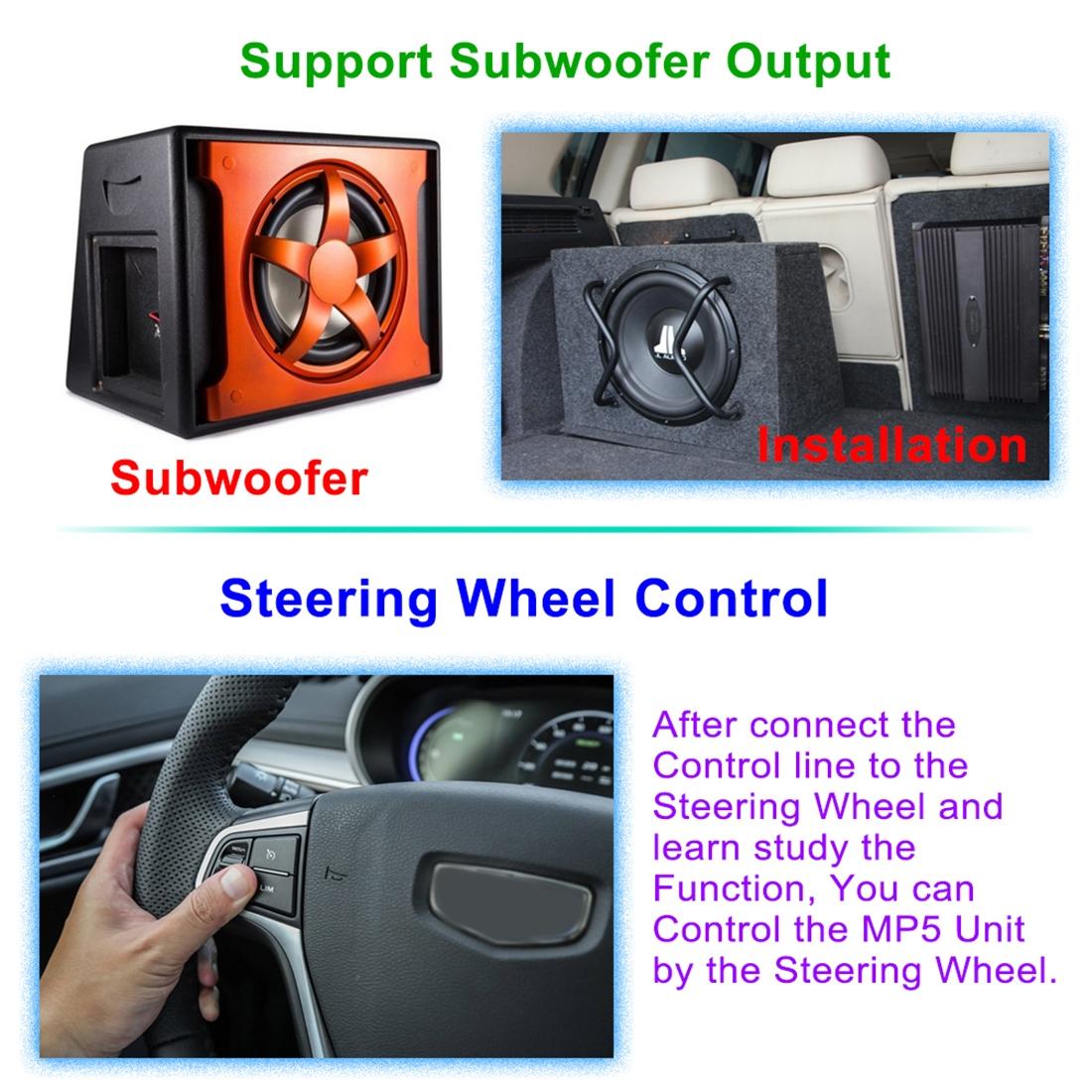 10.1 Inch Android 8.1 Car Mp5 Player - Fm Bluetooth Gps Tf Card 7