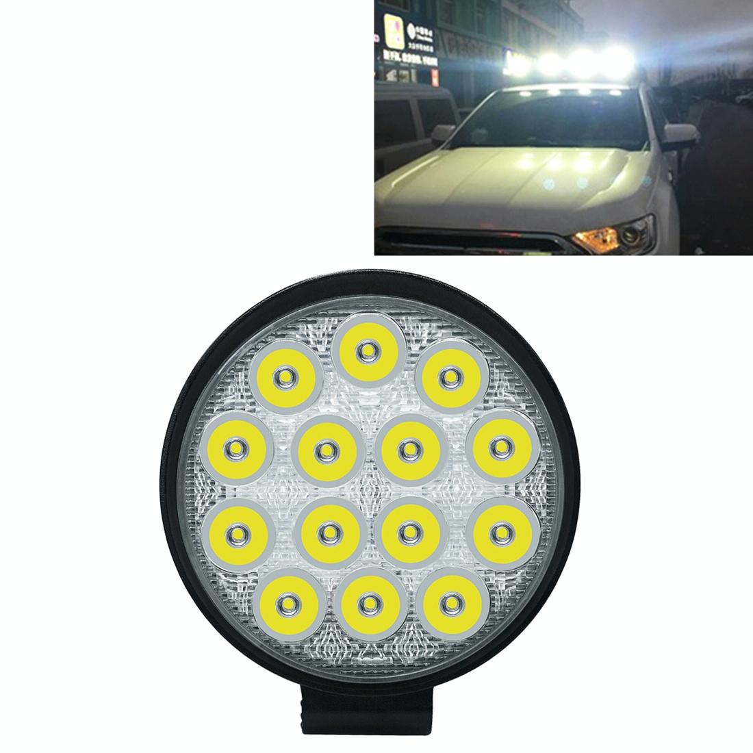 10.5W White Light Round - Shaped Waterproof Car Boat Marine Work Lights Spotlight Led Bulbs Dc 9 - 30V 1