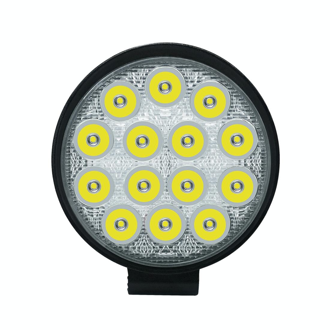 10.5W White Light Round - Shaped Waterproof Car Boat Marine Work Lights Spotlight Led Bulbs Dc 9 - 30V 2