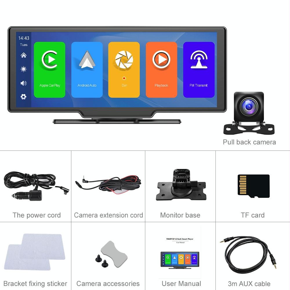 10.26 Inch Wireless Carplay Display For Android Auto 15