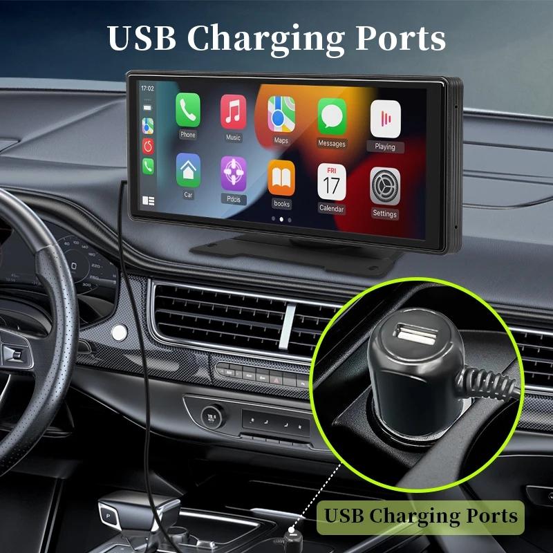 10.26 Inch Car Display Carplay / Android Auto Screen Mirroring Camera 13