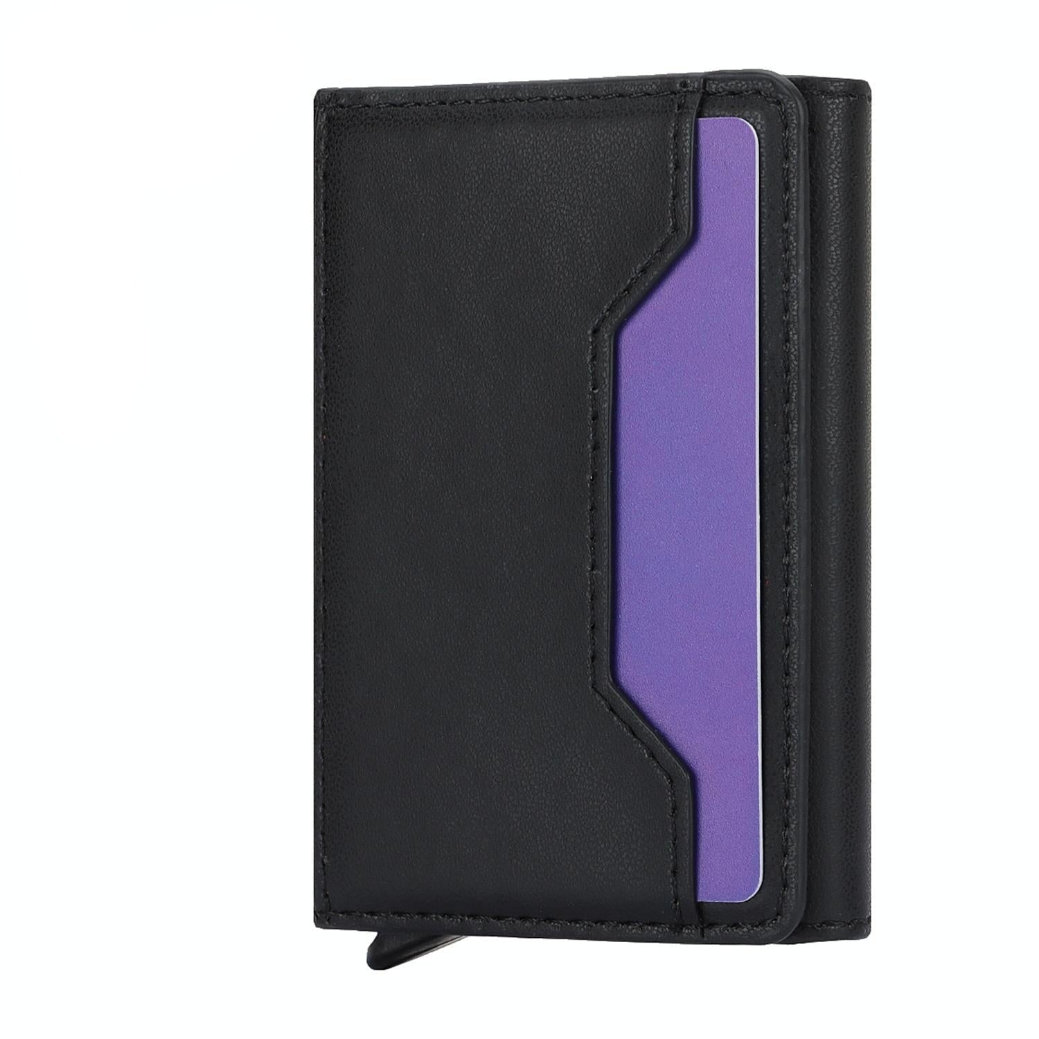 10x6x3cm Secure Brush Card Bag - Compact and Protective - Black 1