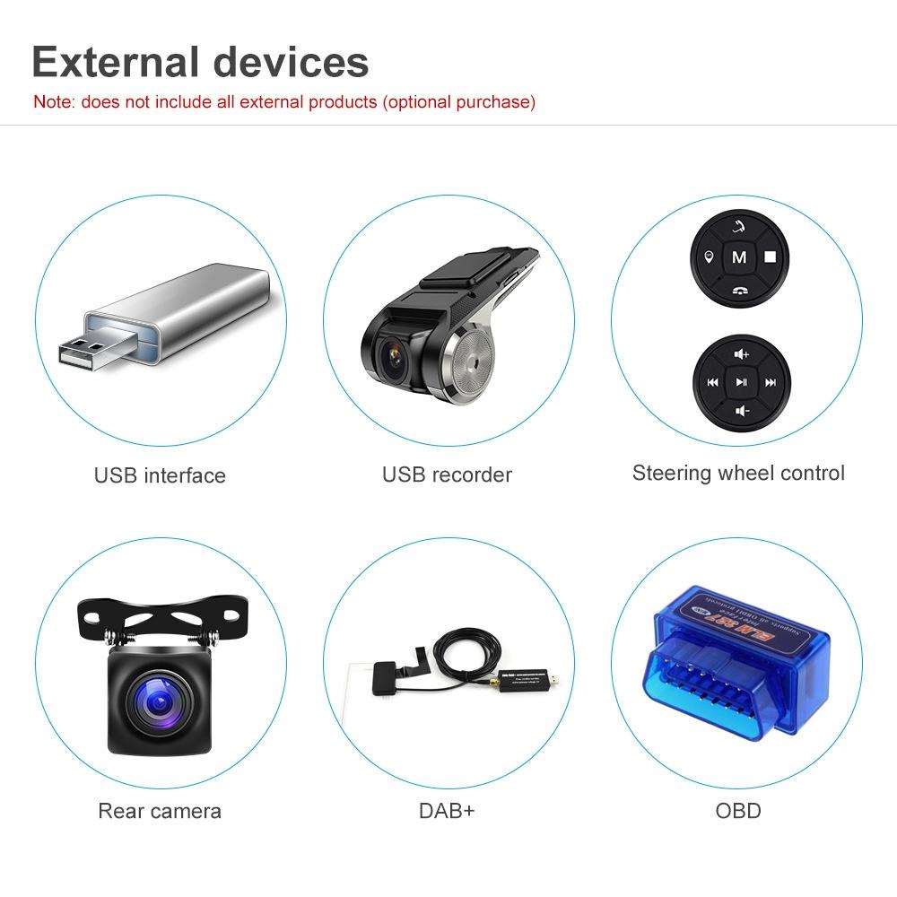 10.1 Inch Car Mp5 Player For Nissan Teana 13-16 - Wifi 1 + 32G Reversing Video Screen - Standard 9