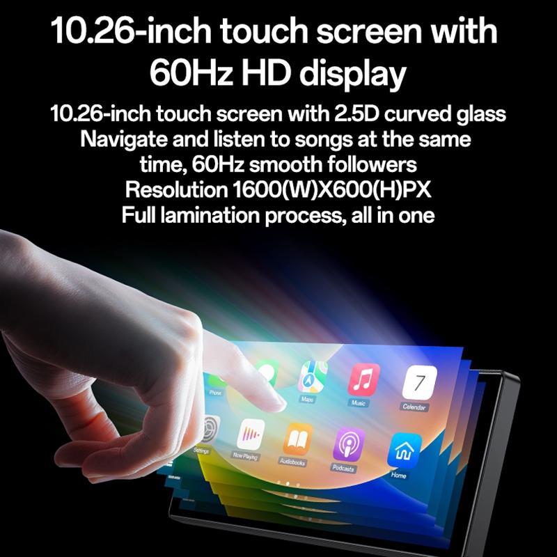 10.26 Inch Carplay Navigation & Recorder - Yesido Km19 Black 7