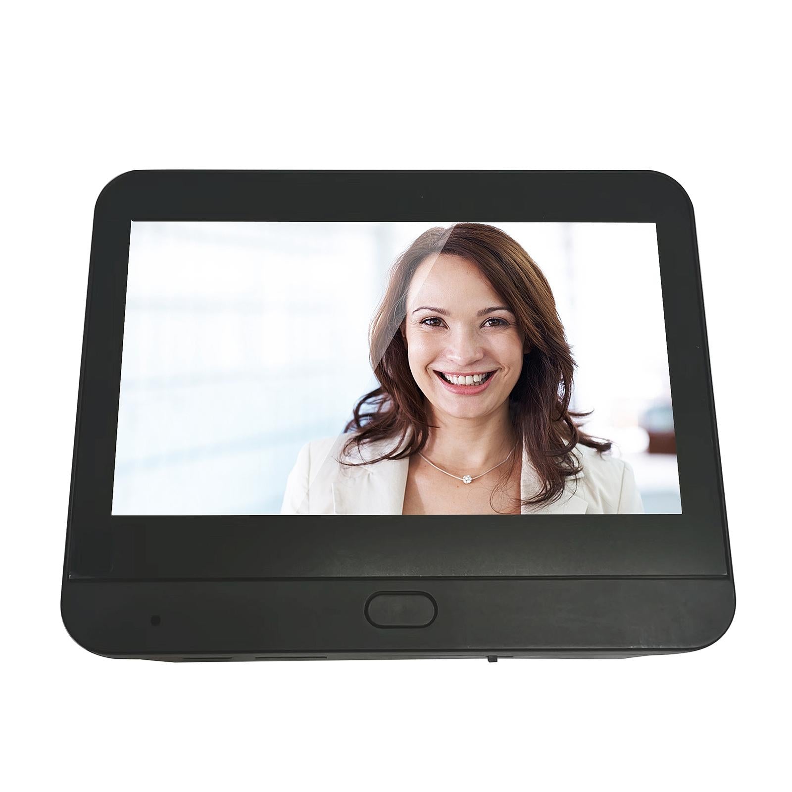 1080P Wifi Smart Cat Eye Video Doorbell With 4.3 Colour Screen And Hidden Graffiti Design - Black 9