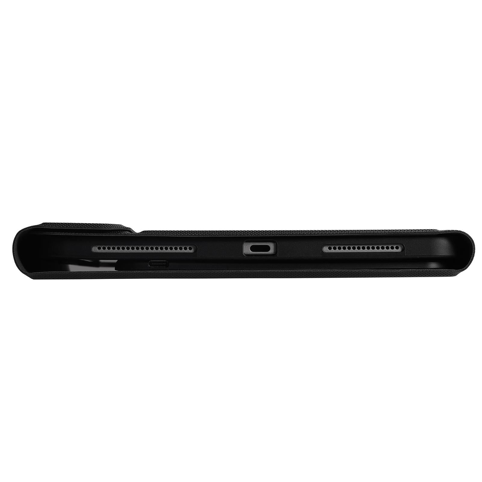 10.2 / 10.5 Inch Bluetooth Keyboard Tablet Case With Triangle Holder & Pen Slot - Black Diamond Pattern 18