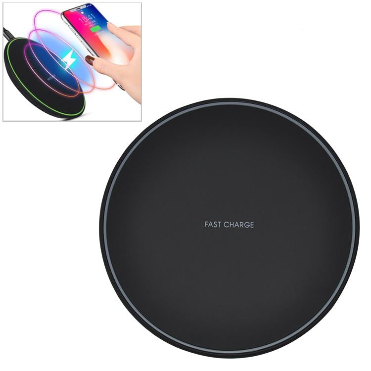 10W Ultra Thin Wireless Charger Black 2