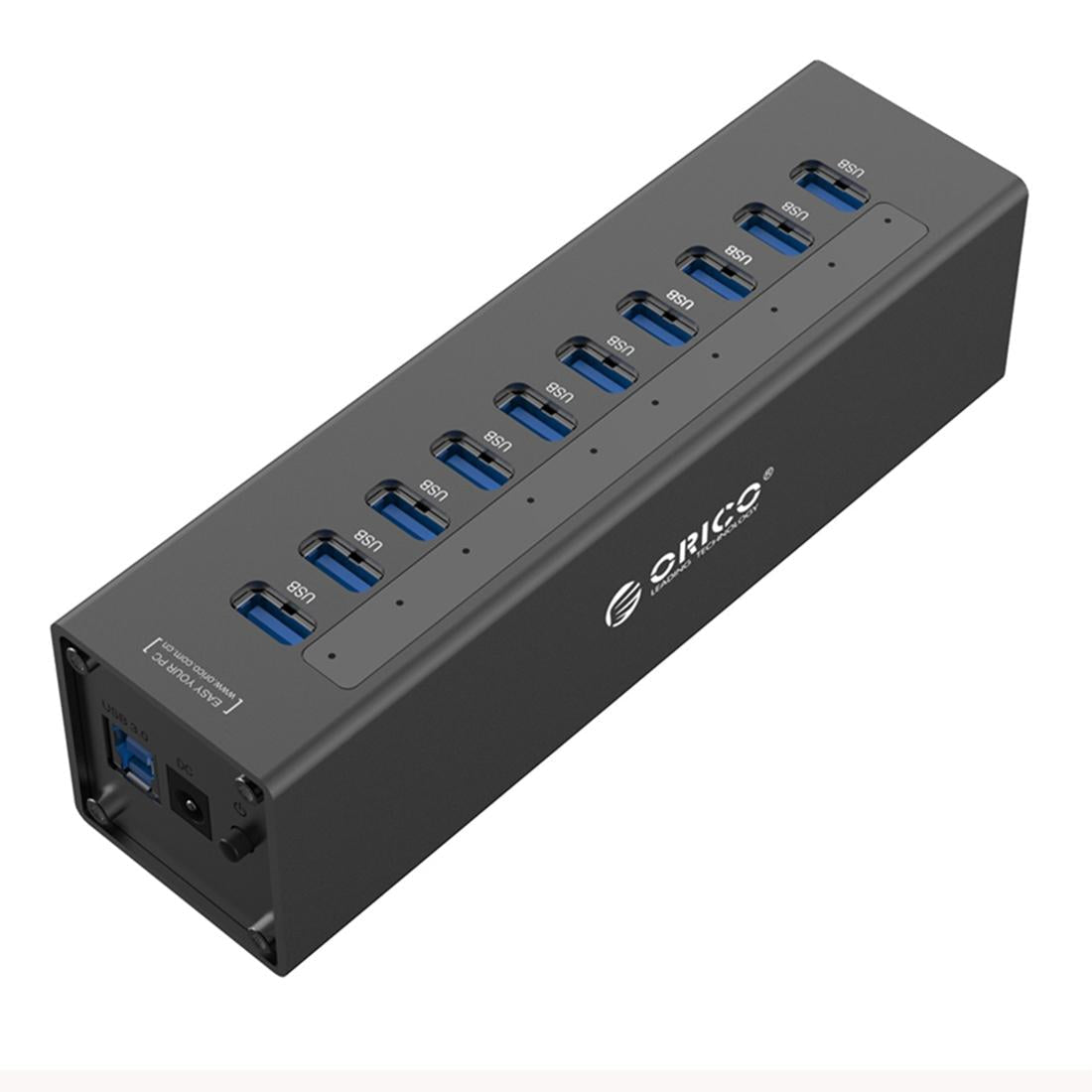 10-Port Usb 3.0 Hub With Power Adapter 1