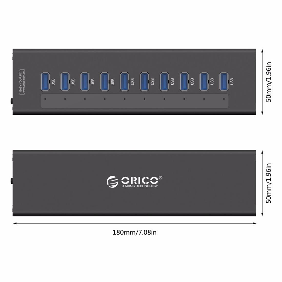 10-Port Usb 3.0 Hub With Power Adapter 7