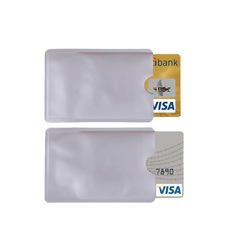 100 Rfid Blocking Aluminum Foil Card Sleeves - Ccb1077B 12