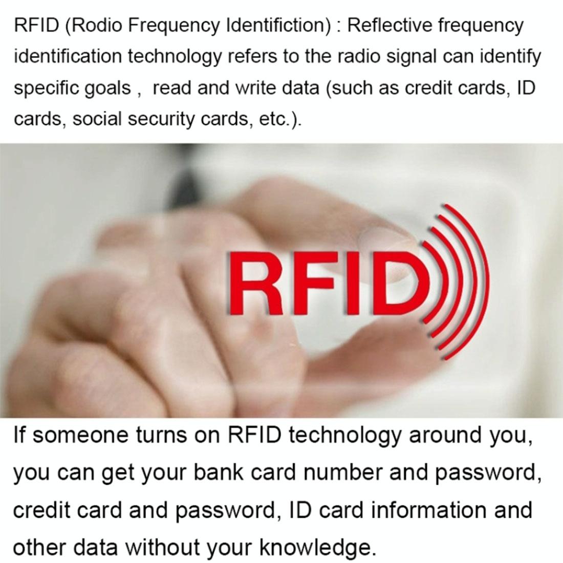 100-pack Aluminum Foil Rfid Blocking Credit Card Case - Golder Grid 7