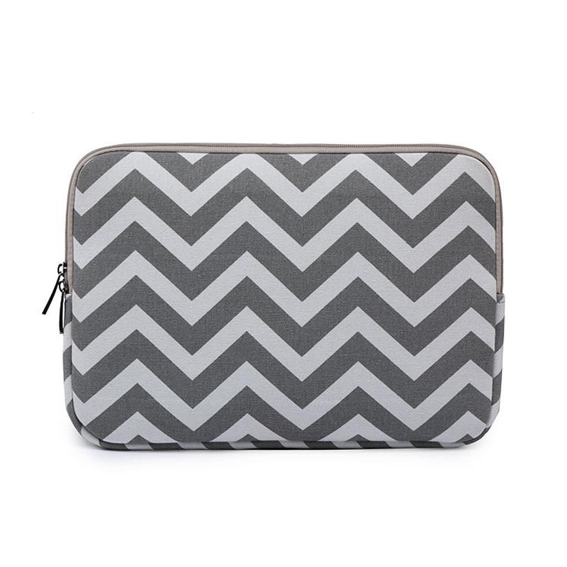10 Wavy Pattern Notebook Liner Bag - Wavy Design - Light Green 8