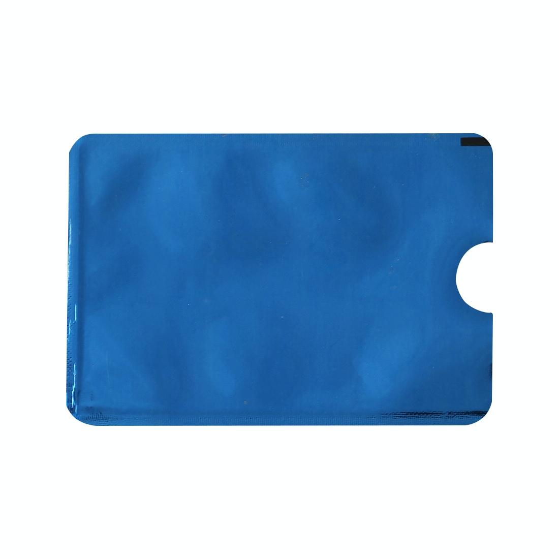 100-piece Rfid Blocking Card Holder - 9x6.3cm Aluminum Foil - Green 8