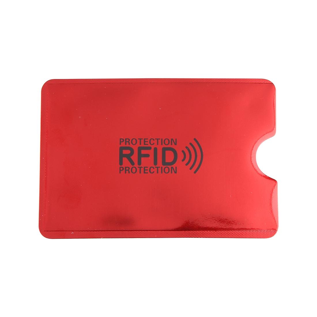 100-piece Rfid Blocking Card Holder - 9x6.3cm Aluminum Foil - Green 11