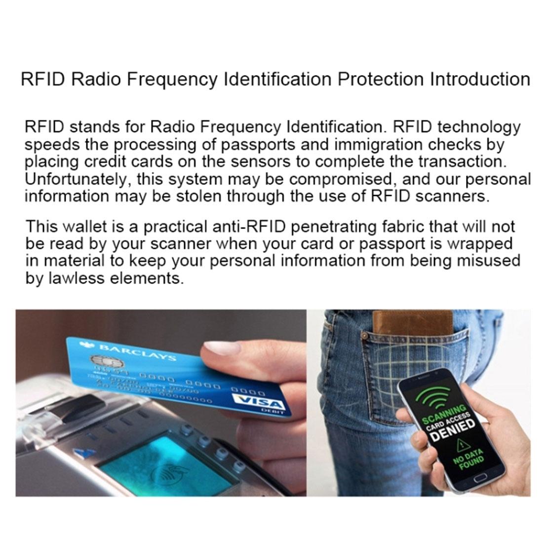 100-piece Rfid Blocking Card Holder - 9x6.3cm Aluminum Foil - Blue 5