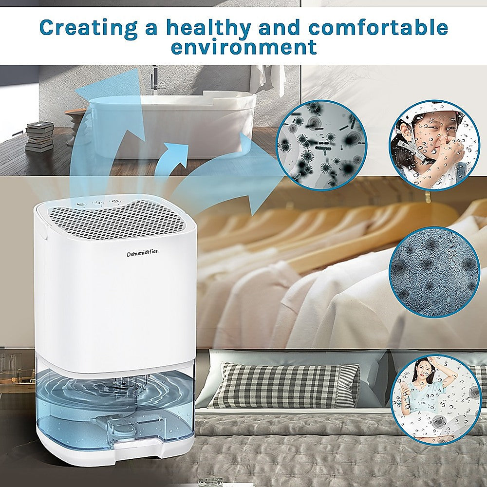 1000ML Mini Dehumidifier Portable Air Dryer Office Moisture Absorber Machine 5