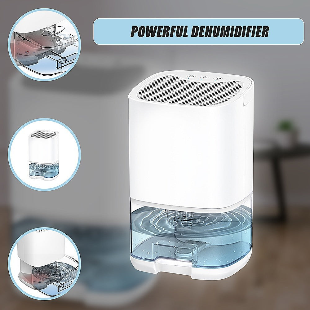 1000ML Mini Dehumidifier Portable Air Dryer Office Moisture Absorber Machine 7
