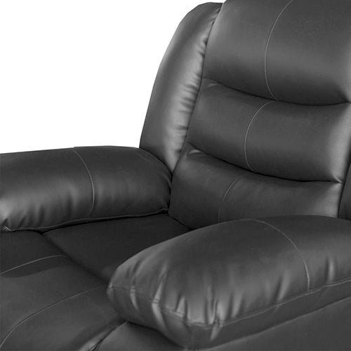 Fantasy Recliner Pu Leather 1R Black 3