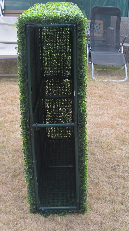 Large Portable Boxwood Hedges UV Stabilised 1.5m By 1.5m 3