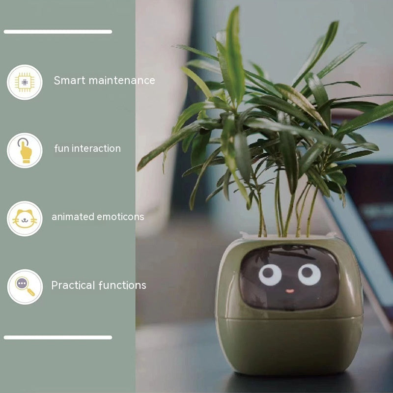 Smart Planter Endless Fun Over 49 Rich Expressions 7 Smart Sensors And AI Chips Make Raising Plants Easy And Fun 5