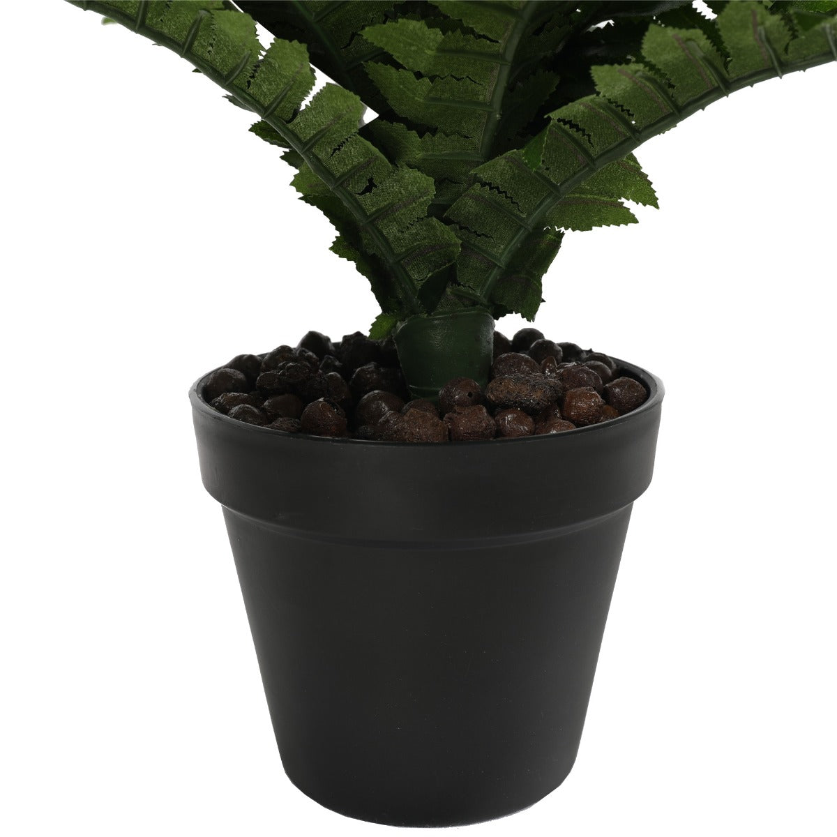 Artificial Potted Natural Green Boston Fern (50cm high 70cm wide) 4