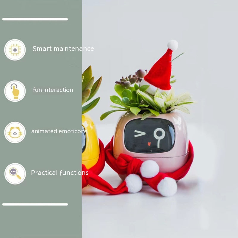 Smart Planter Endless Fun Over 49 Rich Expressions 7 Smart Sensors And AI Chips Make Raising Plants Easy And Fun 9