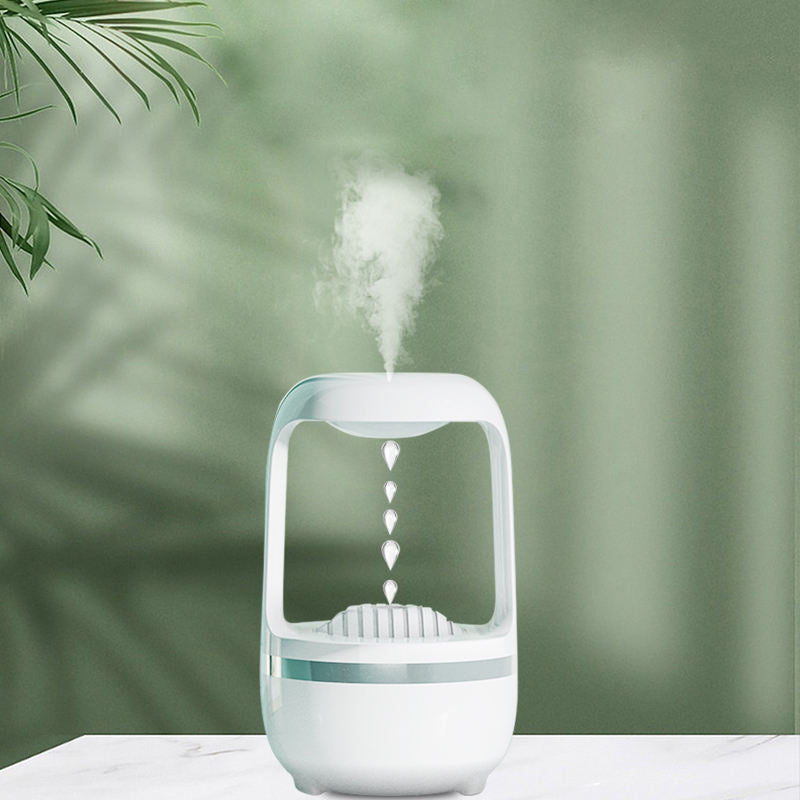 Anti Gravity Humidifier Water Drop Backflow Aromatherapy Machine Large Capacity Office Bedroom Quiet Heavy Fog Household Sprayer 4