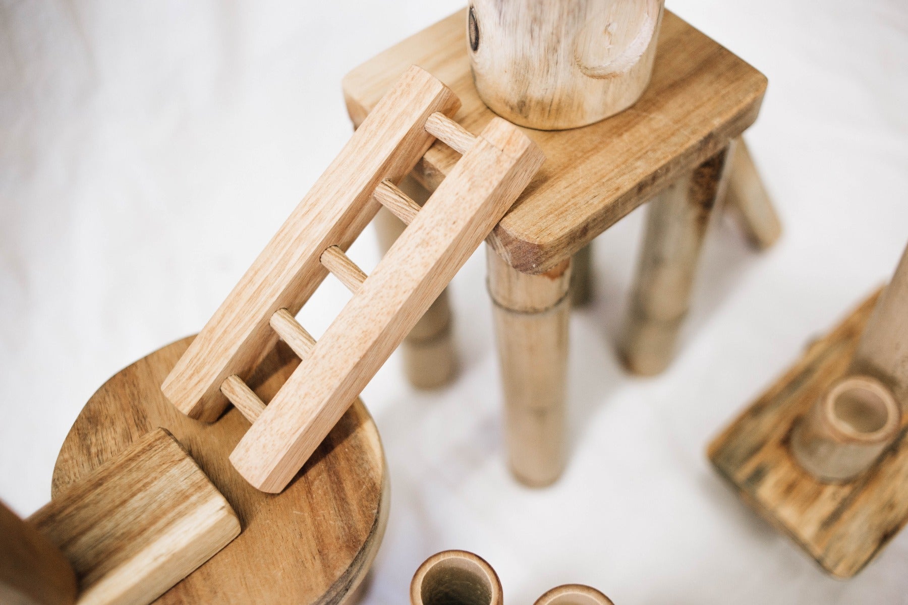 Bamboo building set 50 pcs 3