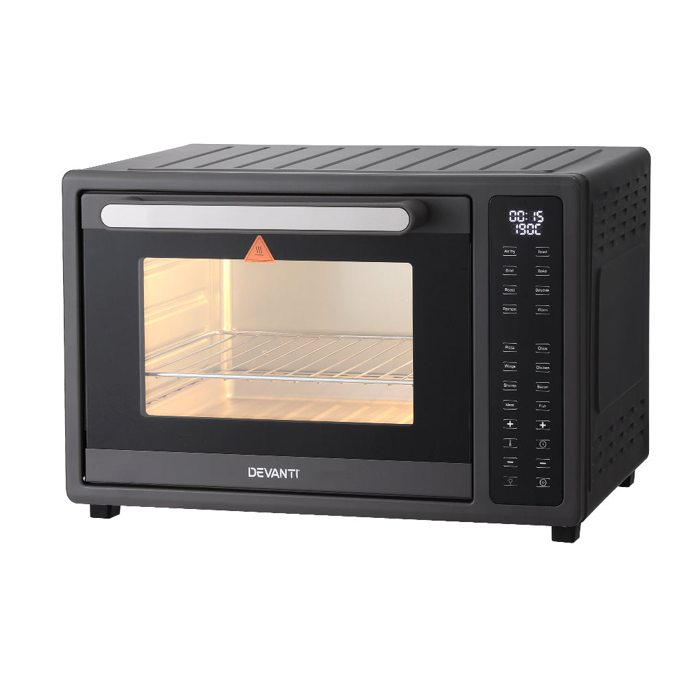 Devanti Air Fryer 32L W/ LCD Touch Oven 1700W 6