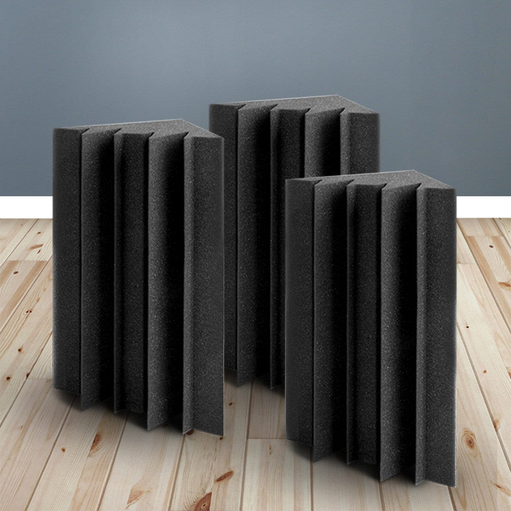 Alpha Acoustic Foam 20pcs Corner Bass Trap Sound Absorption Proofing Treatment 7