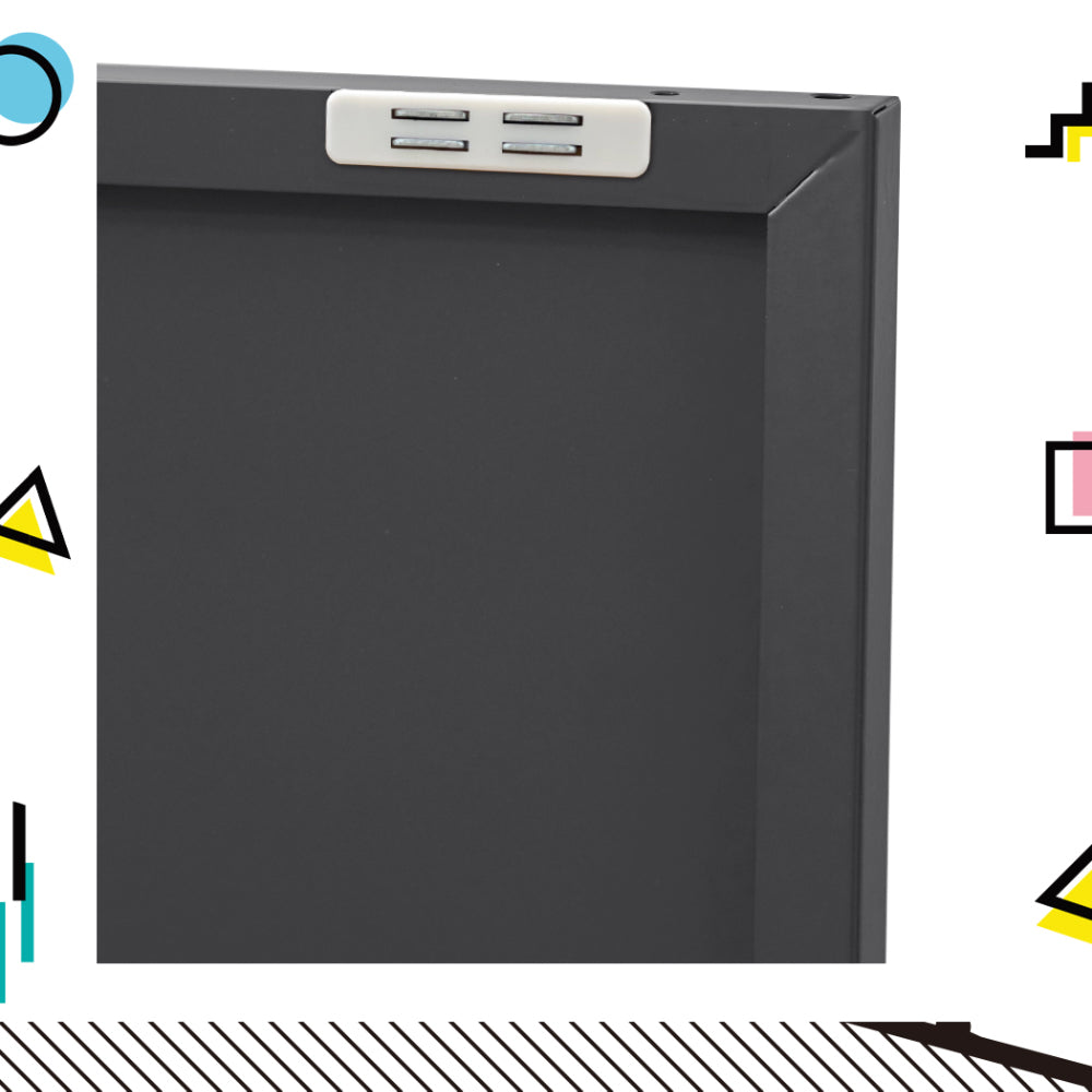 Artiss Buffet Sideboard Metal Cabinet - BASE Charcoal 6