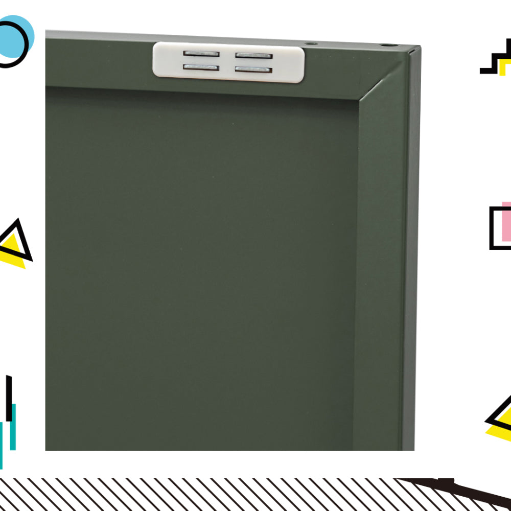 Artiss Buffet Sideboard Metal Cabinet - BASE Green 6