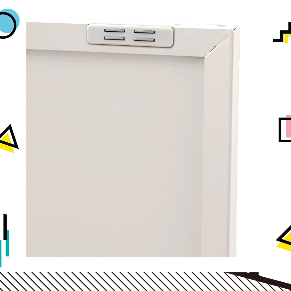 Artiss Buffet Sideboard Metal Cabinet - BASE White 6