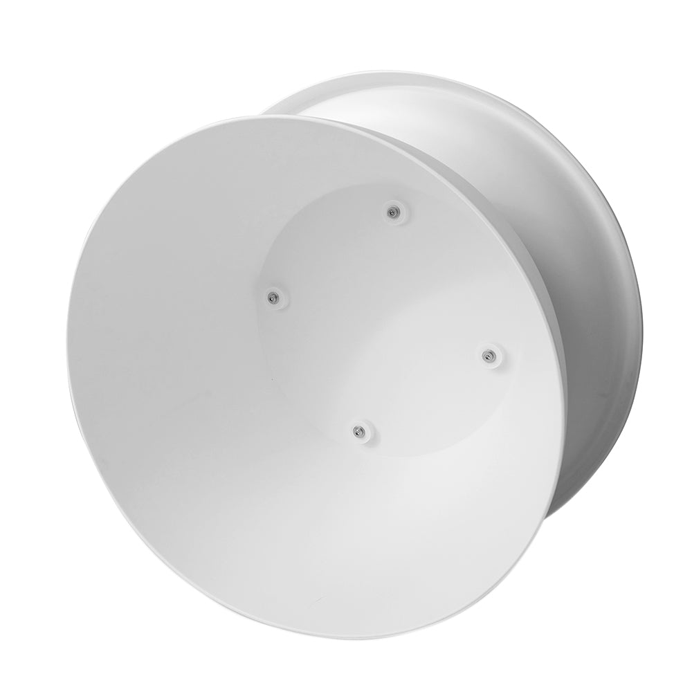 Artiss Coffee Table Round 71CM Plastic White 4