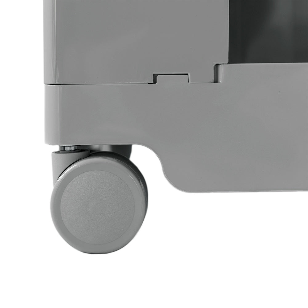 ArtissIn Storage Trolley Bedside Table 5 Tier Cart Boby Replica Grey 4