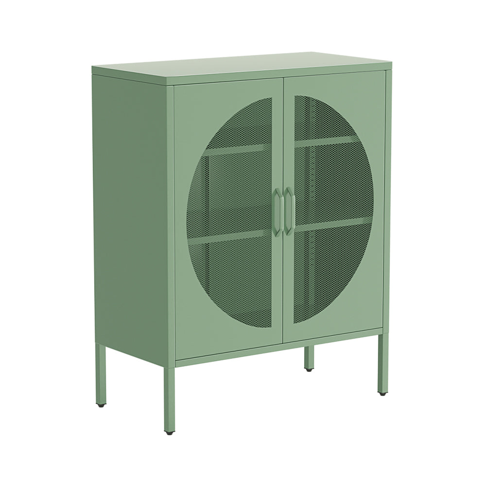 Artiss Buffet Sideboard Metal Cabinet - ELSA Green 3