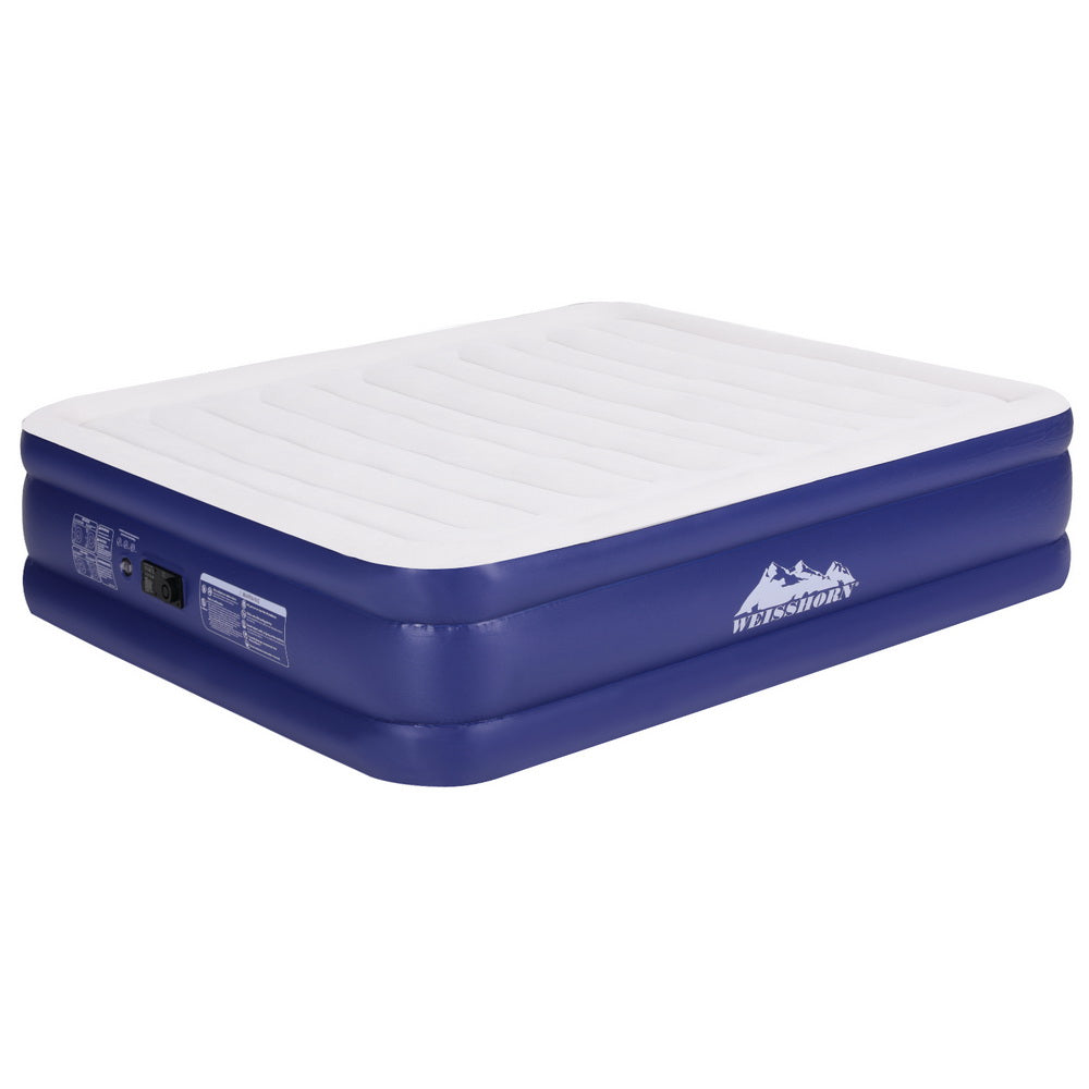Weisshorn Air Mattress King Inflatable Bed Air bed 51cm 3