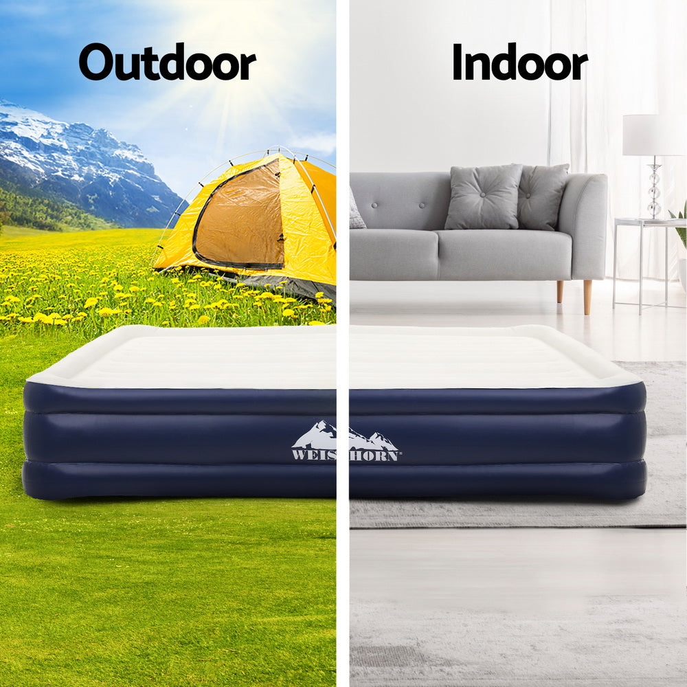 Weisshorn Air Mattress Double Inflatable Bed 46cm Air bed 4