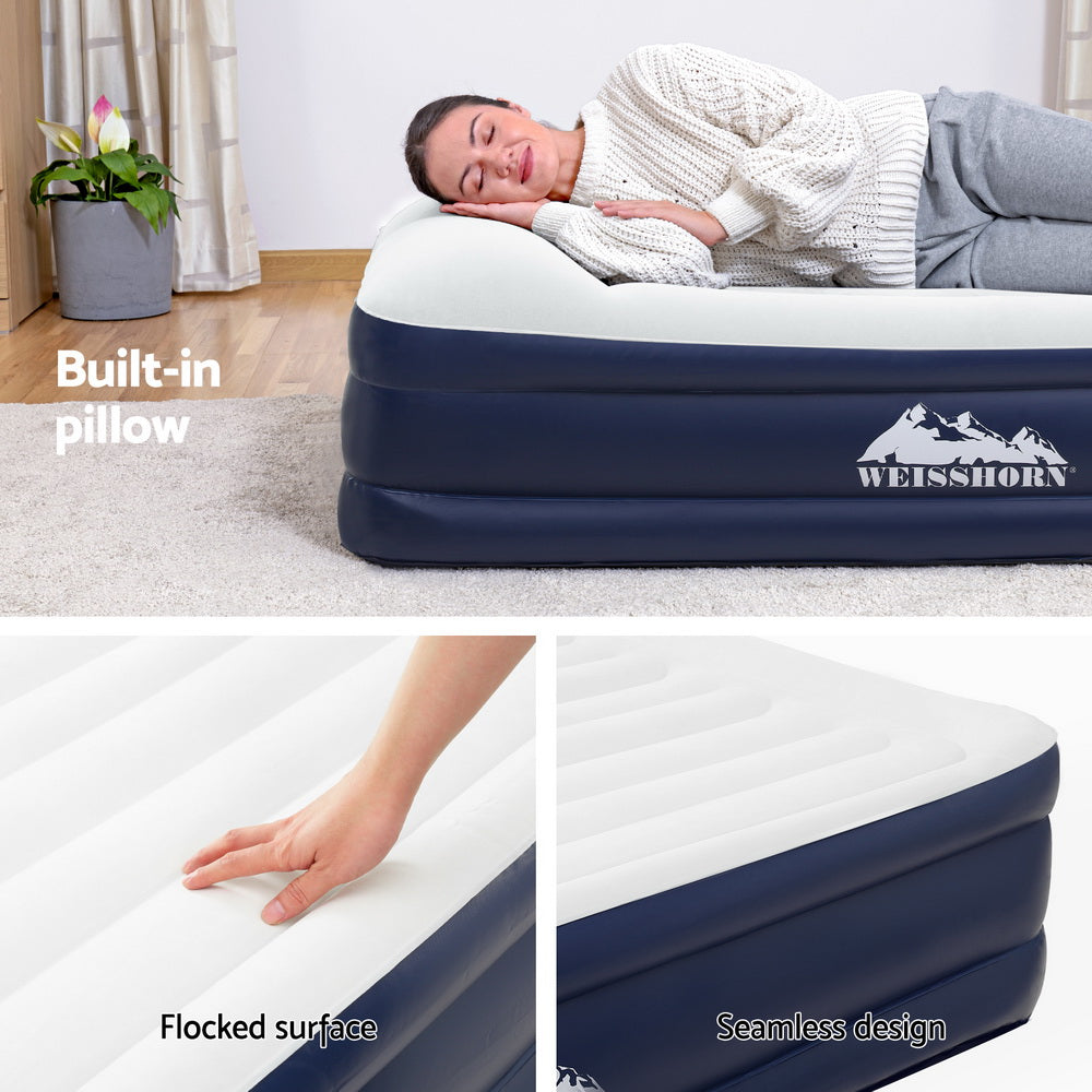 Weisshorn Air Mattress Double Inflatable Bed 46cm Air bed 5