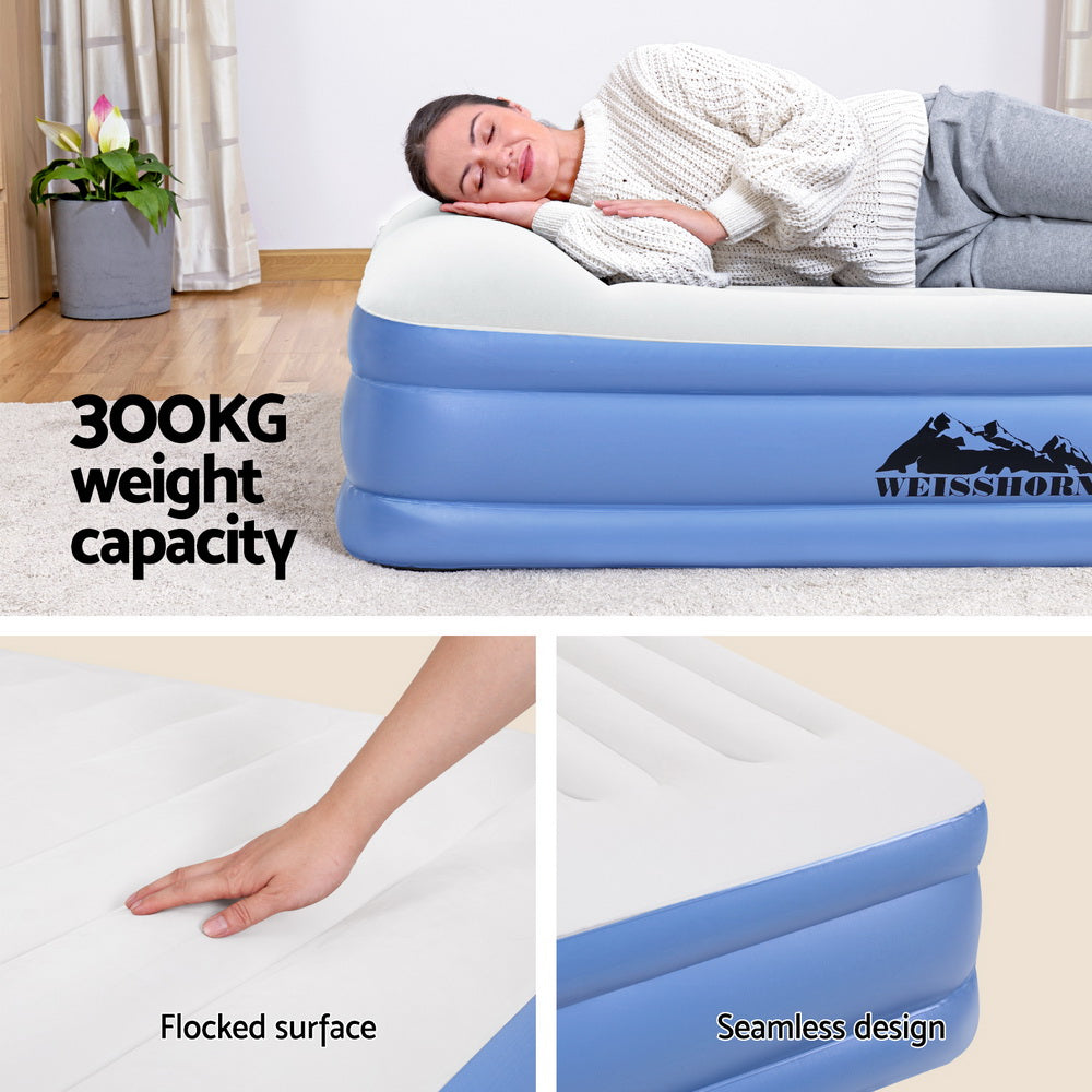 Weisshorn Air Mattress Queen Inflatable Bed 50cm Air bed 5
