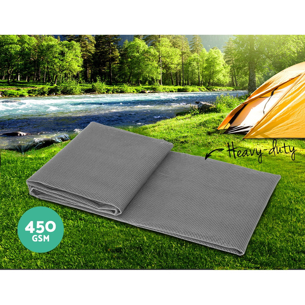 Weisshorn 3M X 2.5M Annex Matting Floor Mats Mesh Caravan Camping Annexe 2pcs 4