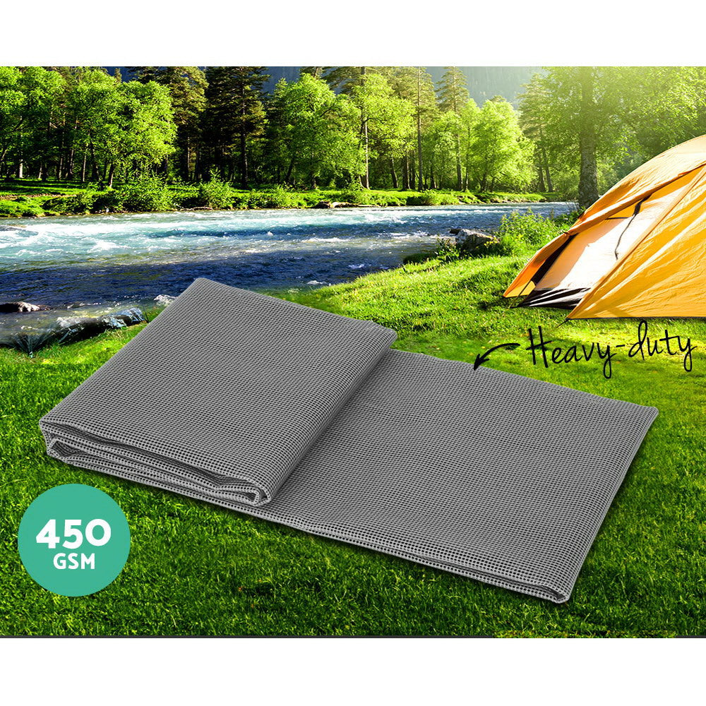 Weisshorn 4M X 2.5M Annex Matting Floor Mats Mesh Caravan Camping Annexe 4