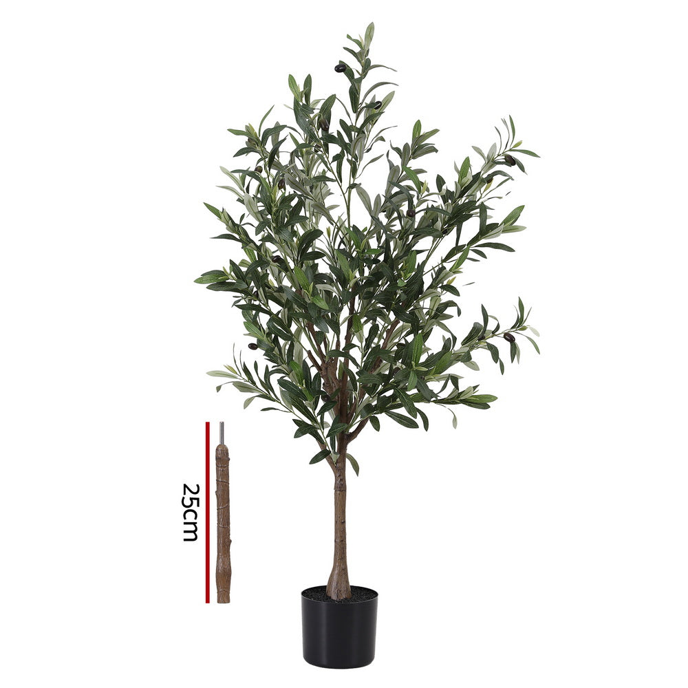 Artiss 155cm Artificial Olive Tree Faux Trees Indoor Decor Artificial Plants Lifelike Plant 4