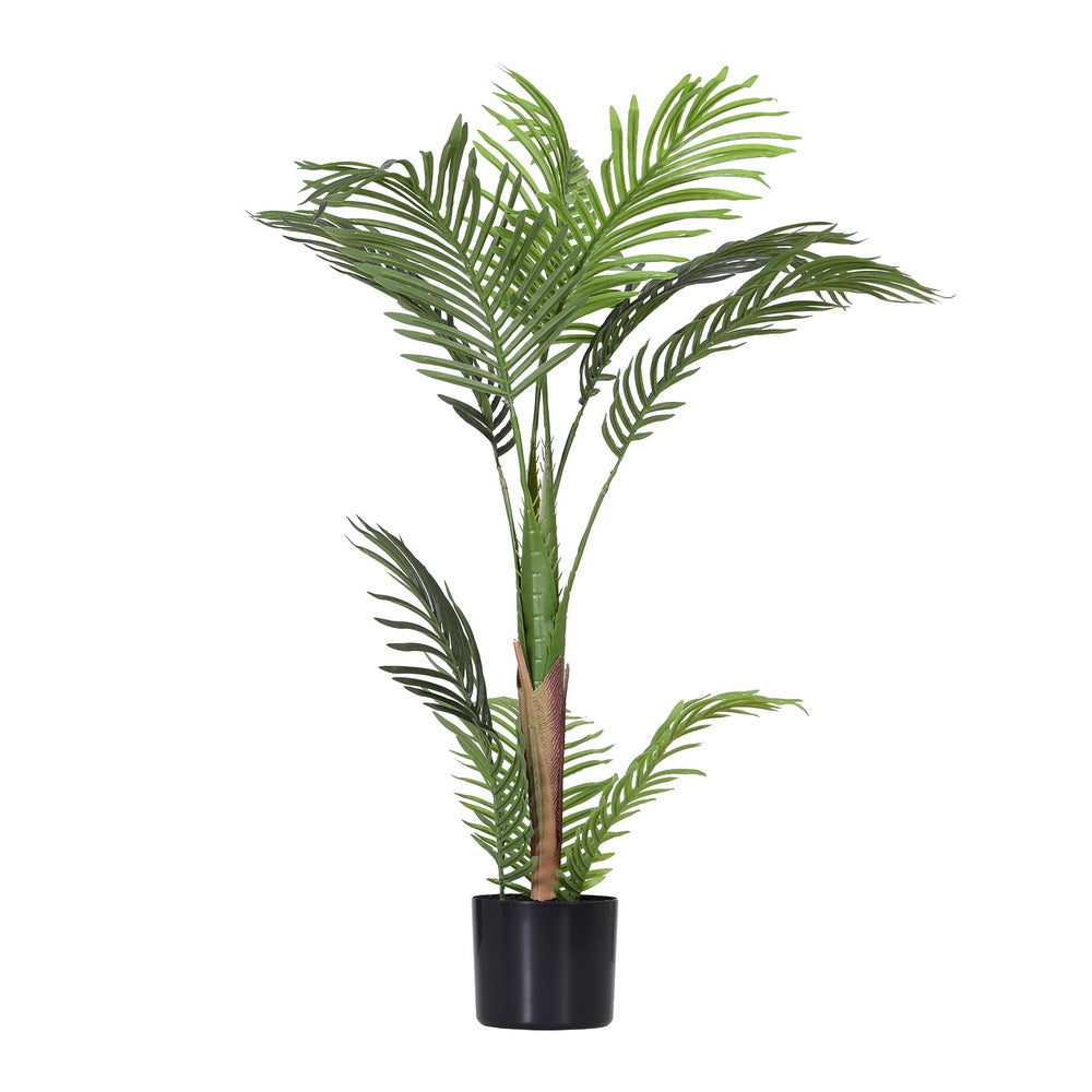 Artiss 100cm Artificial Palm Tree Faux Trees Indoor Decor Artificial Plants Lifelike Plant 4