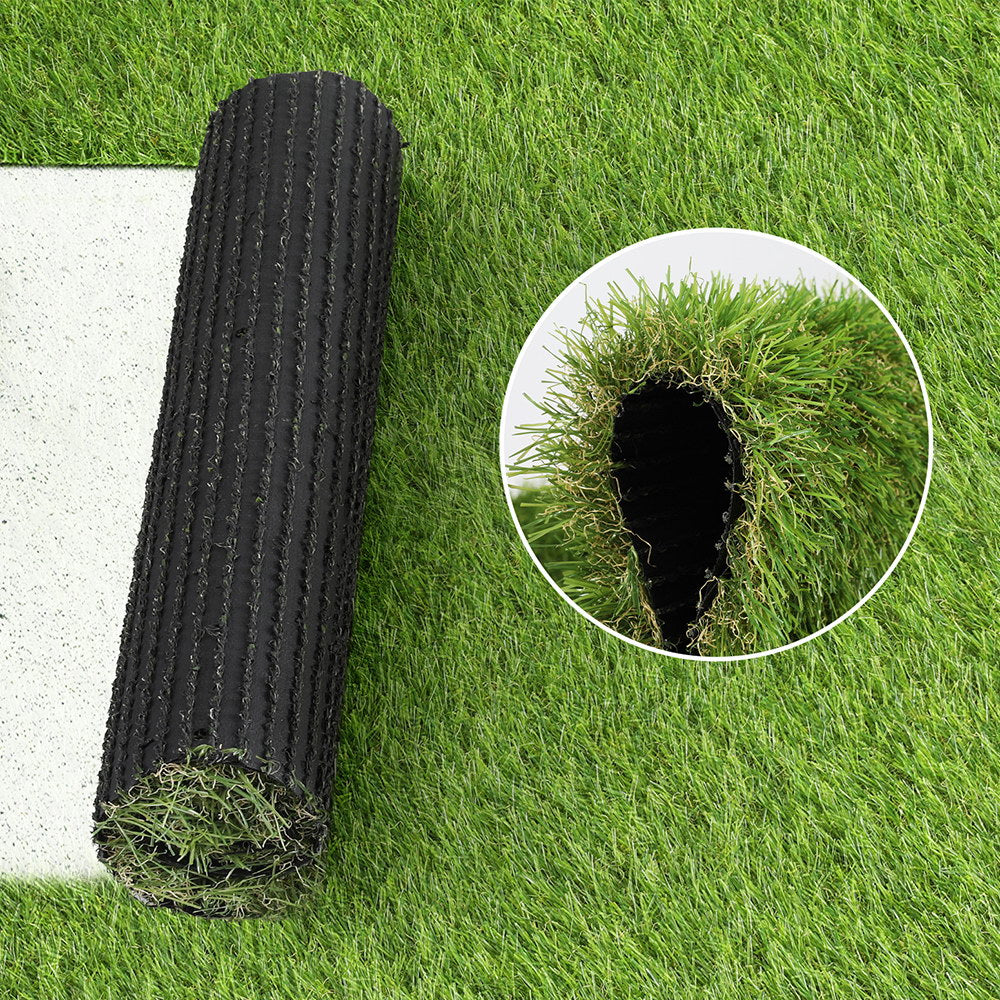 Prime Turf Artificial Grass 35mm 2mx5m Synthetic Fake Lawn Turf Plastic Plant 4-coloured 4