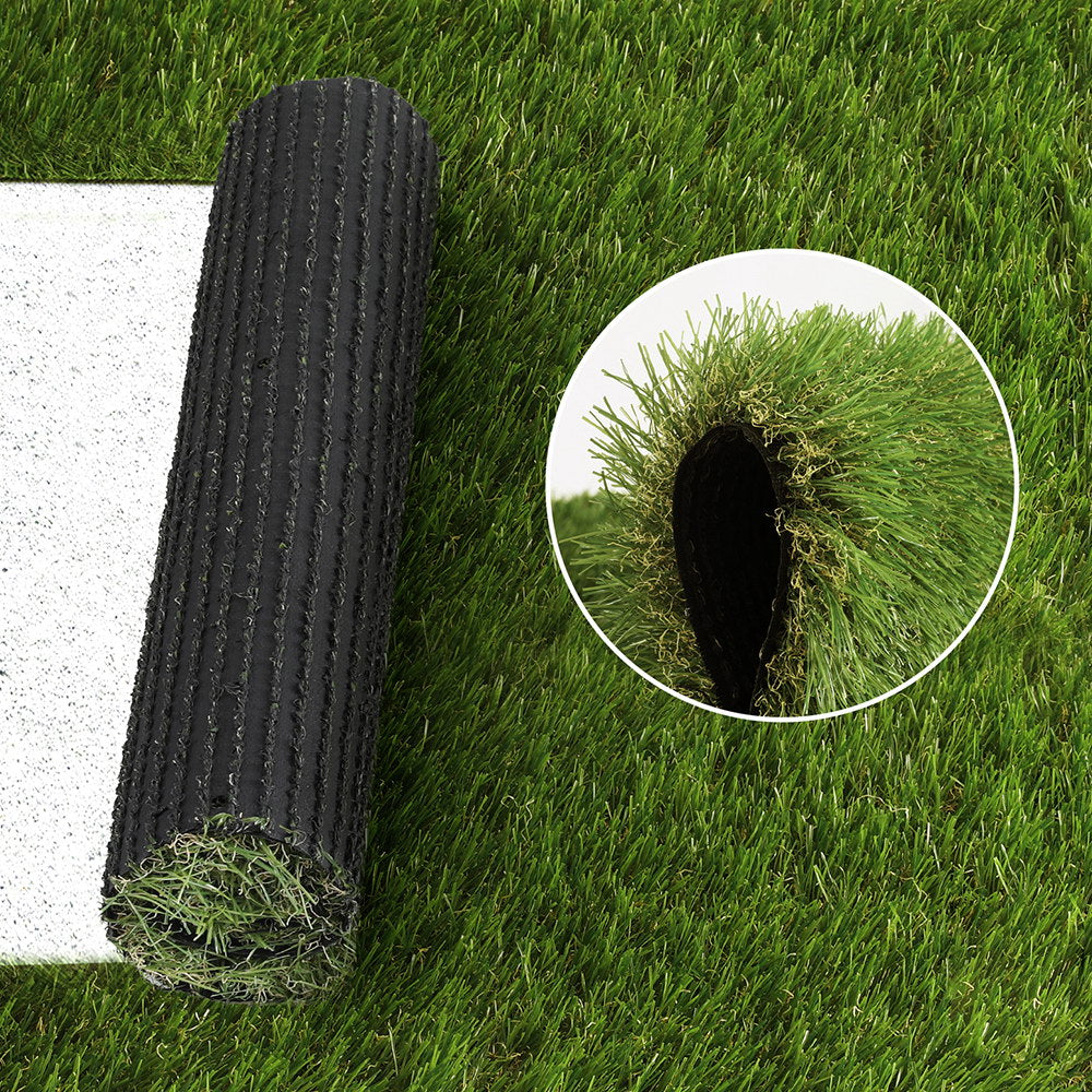 Prime Turf Artificial Grass 45mm 1mx10m Synthetic Fake Lawn Turf Plastic Plant 4-coloured 4