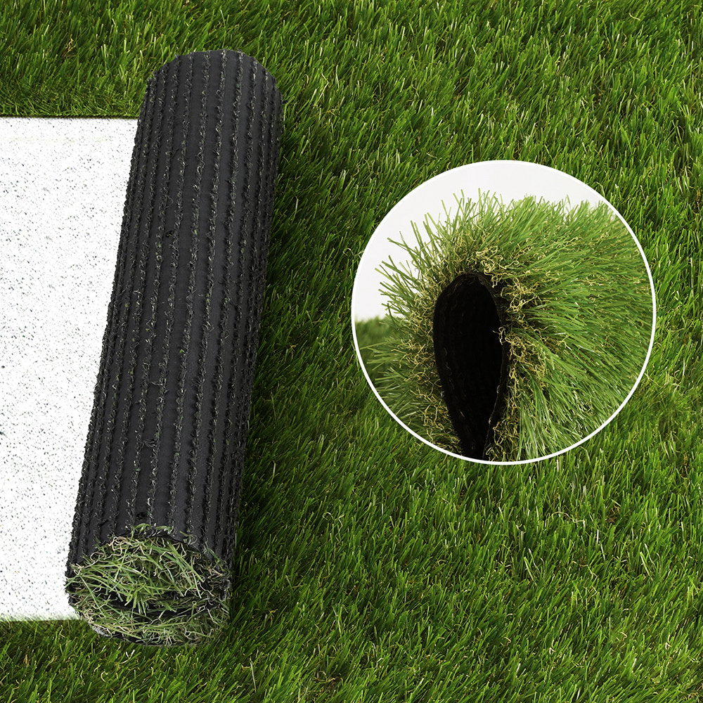 Prime Turf Artificial Grass 45mm 2mx5m Synthetic Fake Lawn Turf Plastic Plant 4-coloured 4